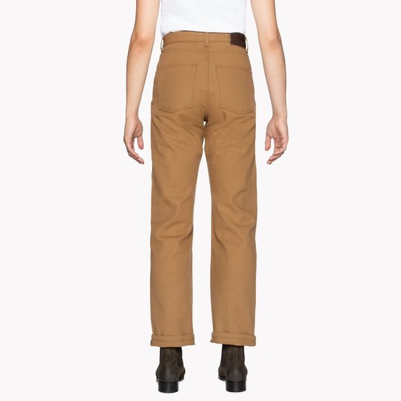 NWT Women's Naked & Famous Classic Duck Canvas Selvedge Denim - Picture 4 of 7